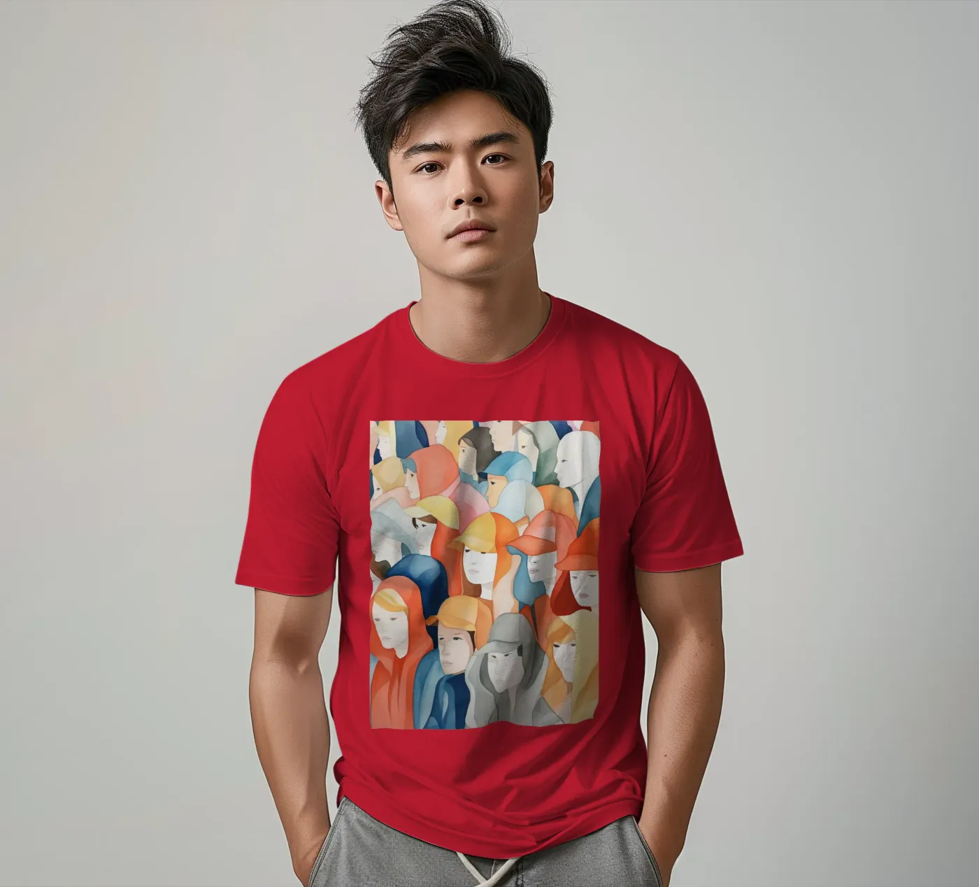 Volti t-shirt da DaarbyN