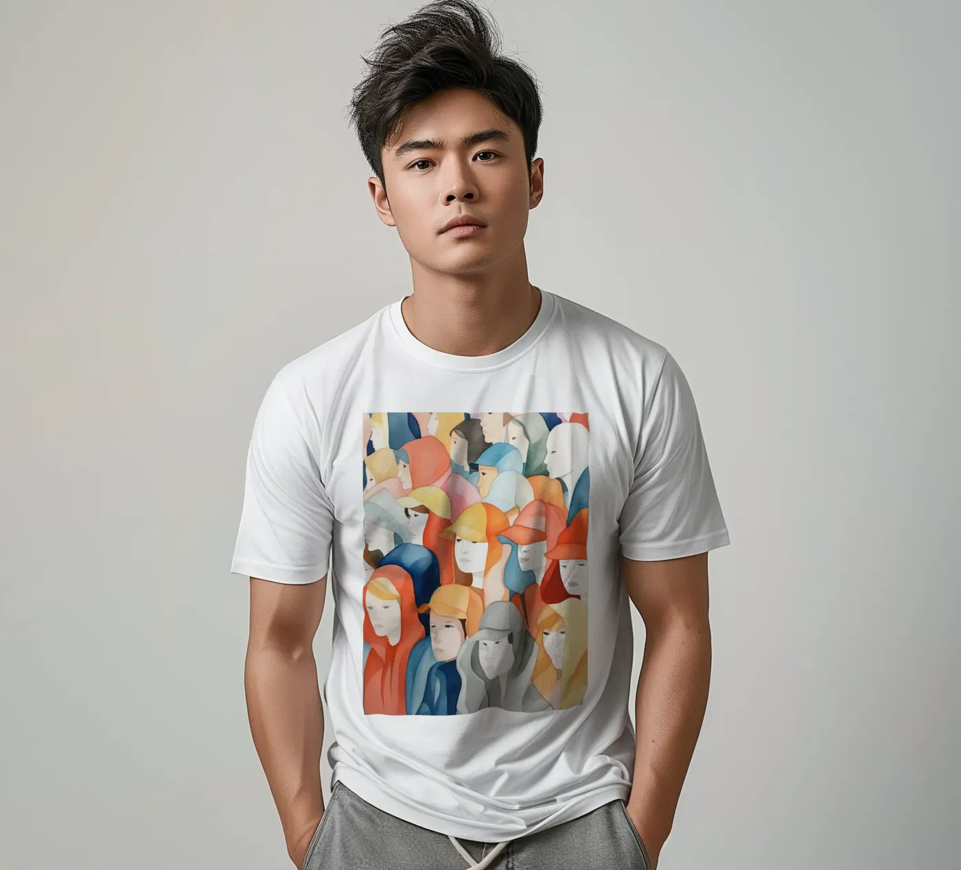 Volti t-shirt da DaarbyN