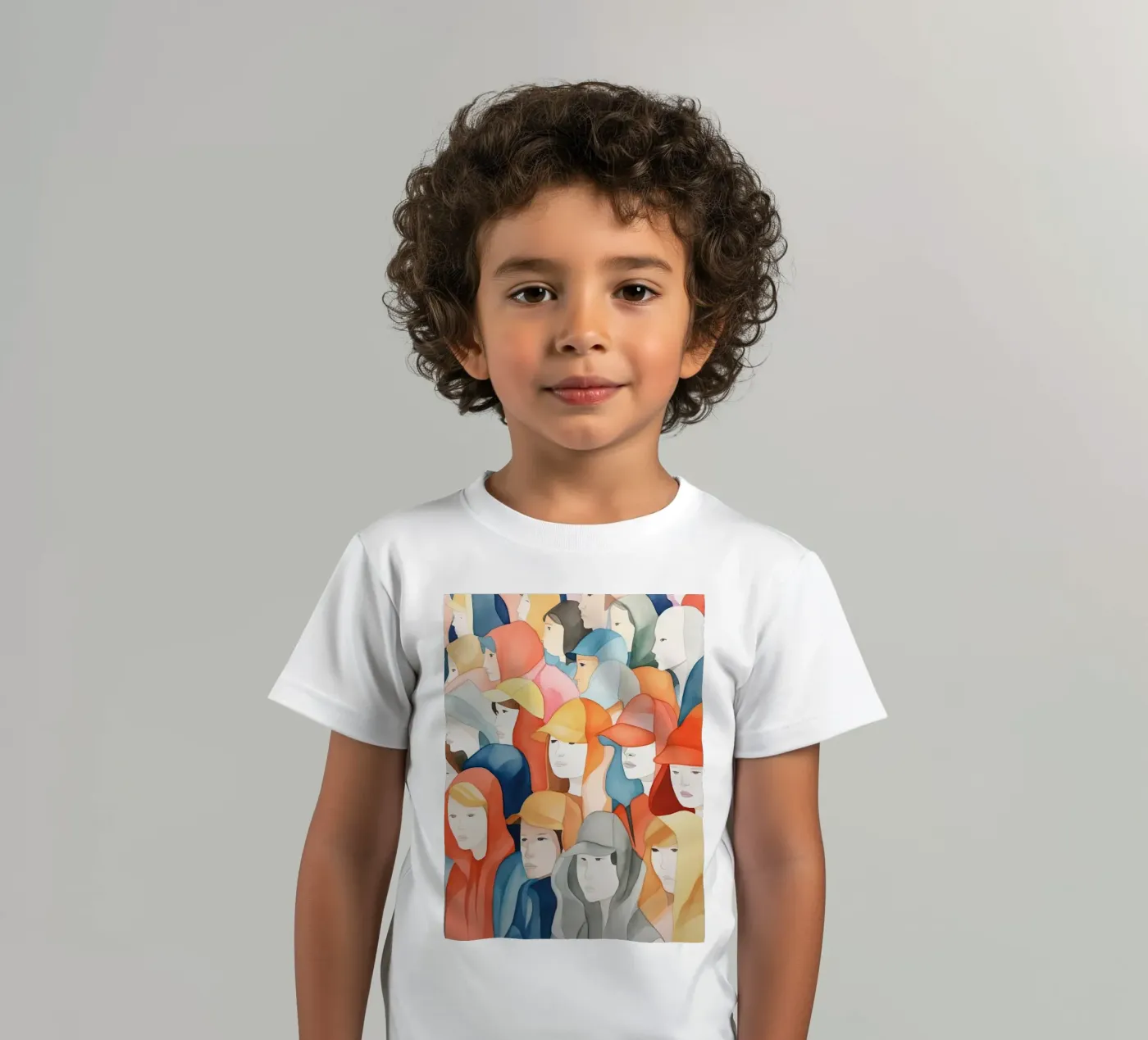 Faces t-shirt bambini da DaarbyN