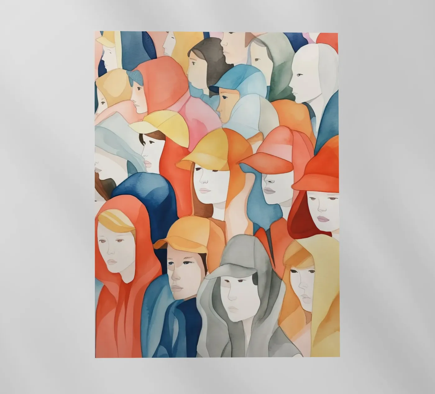 Faces backlit folie van DaarbyN