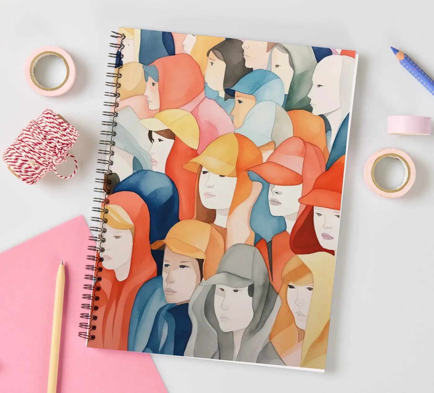 Faces Ringbuch von DaarbyN