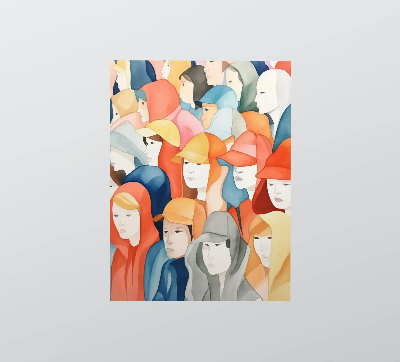 Faces sticker van DaarbyN