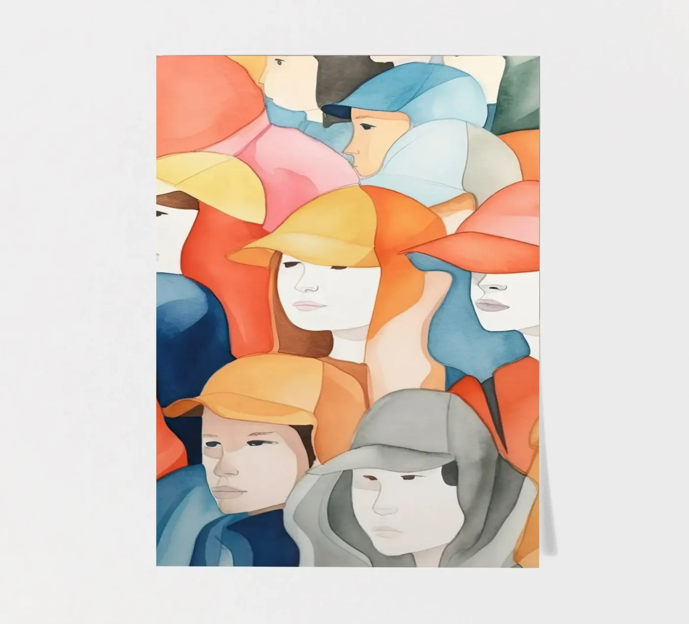 Faces stickervel van DaarbyN