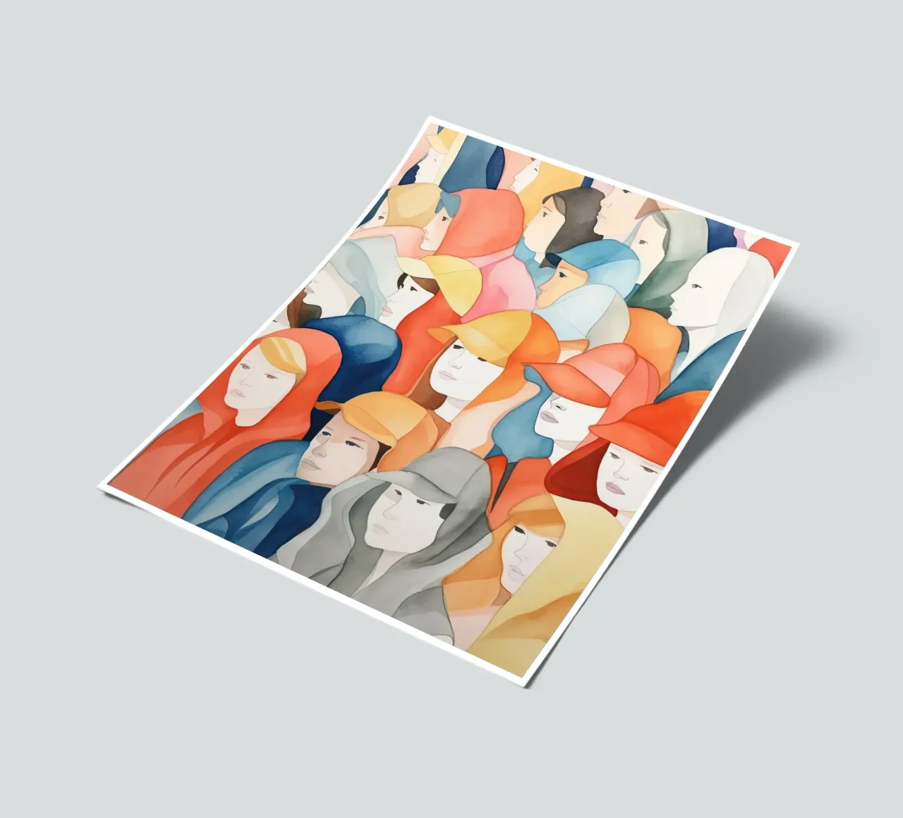 Faces sticker sheet by DaarbyN