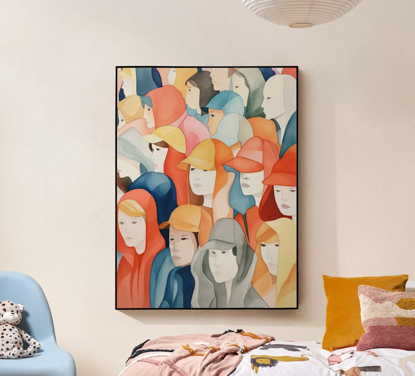 Faces acrylic glass by DaarbyN