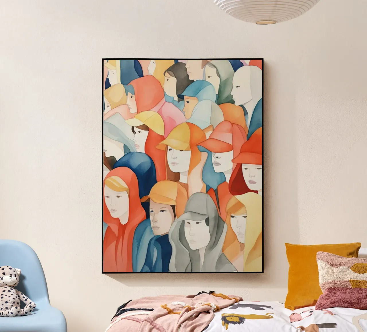 Volti plexiglass da DaarbyN