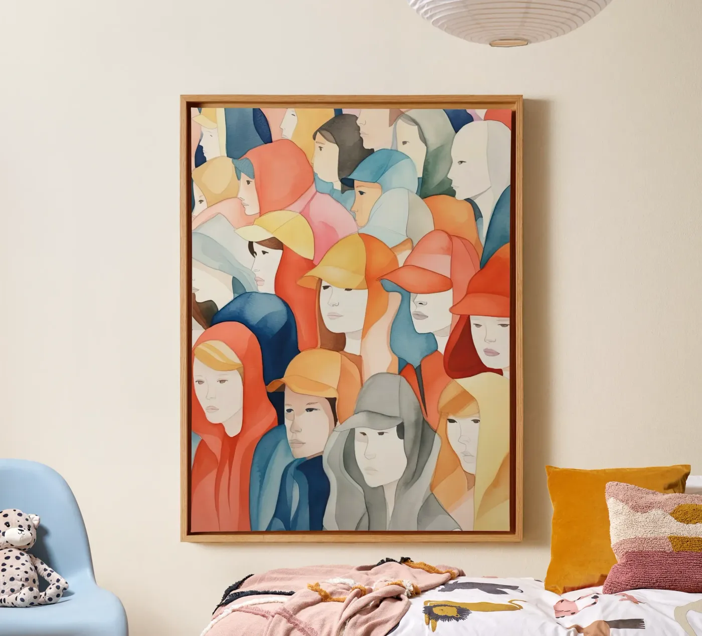 Gesichter Leinwand von DaarbyN