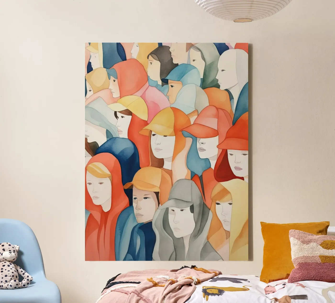 Gesichter Leinwand von DaarbyN