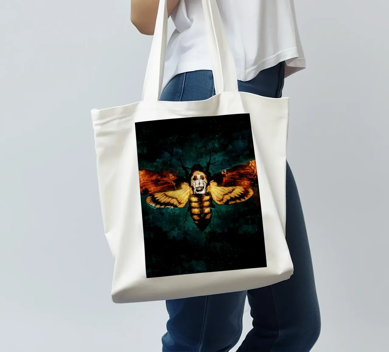 The Silence Of The Lambs borsa in juta da nabakumov