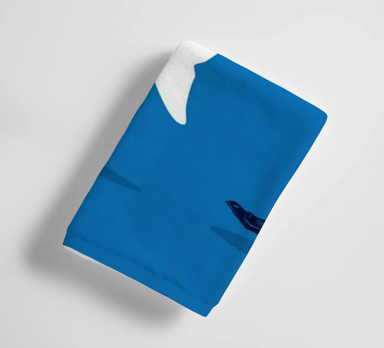 Walking The Shark asciugamano da bagno da Rob Art | Illustration