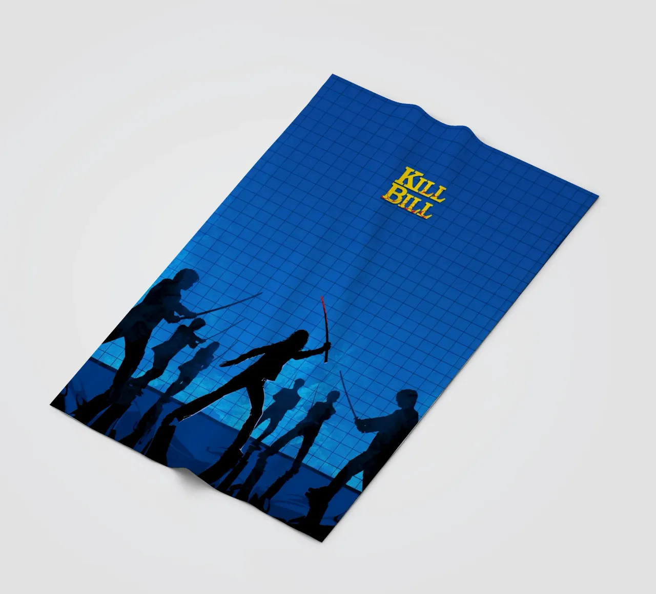 Kill Bill Silhouette coperta in pile da nabakumov