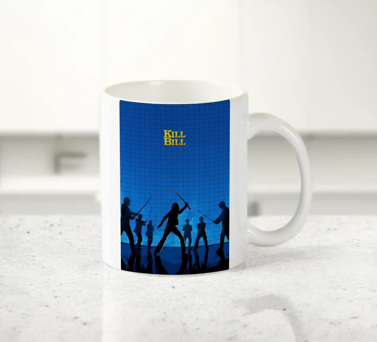Kill Bill Silhouette tazza in ceramica da nabakumov