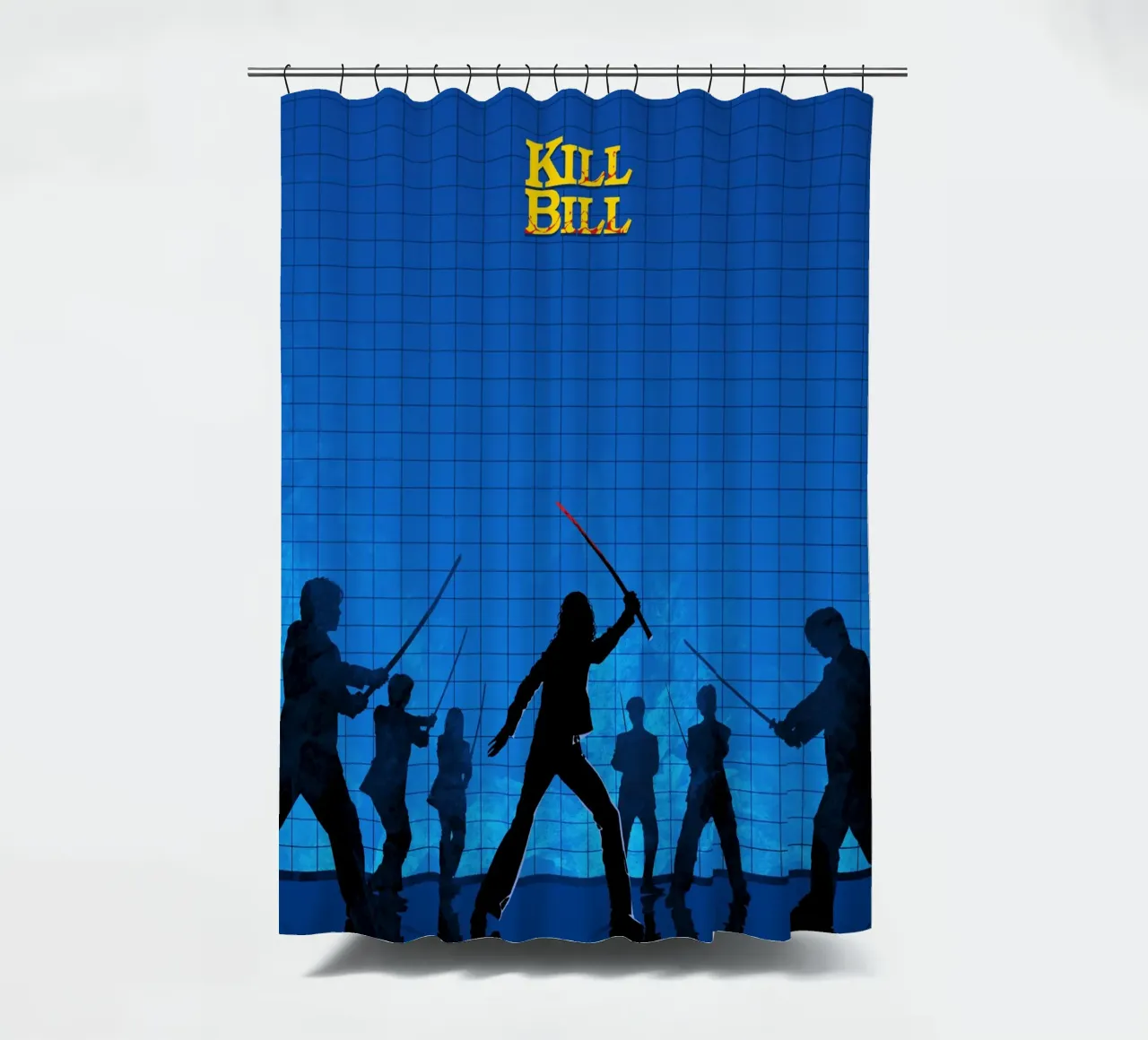 Kill Bill Silhouette cortina de baño de nabakumov