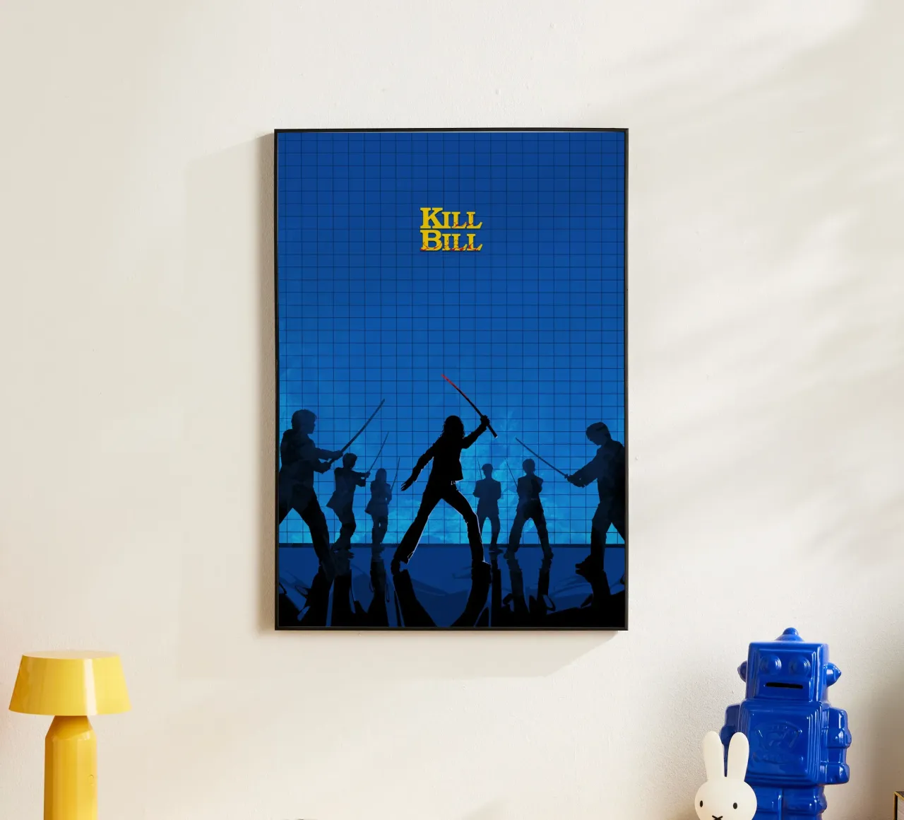 Kill Bill Silhouette alluminio dibond da nabakumov