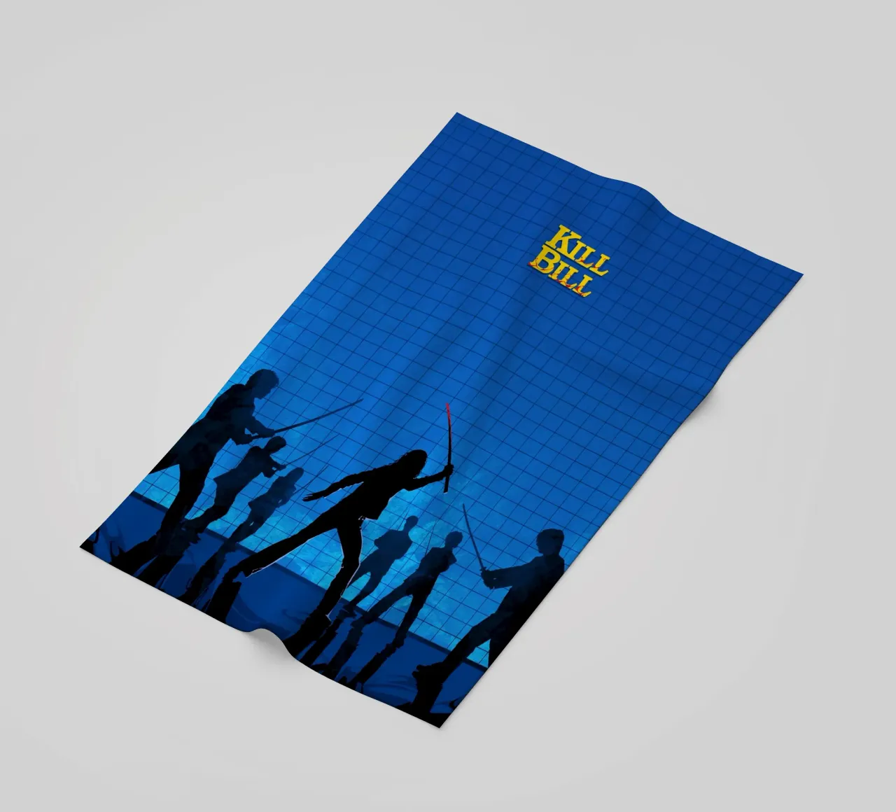 Kill Bill Silhouette toalla de playa de nabakumov