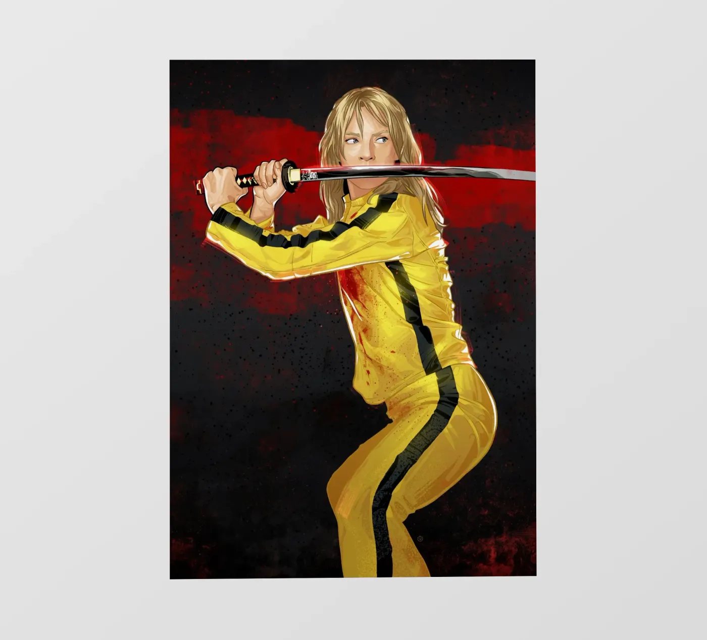 Kill Bill fotobehang van Nabakumovart I
