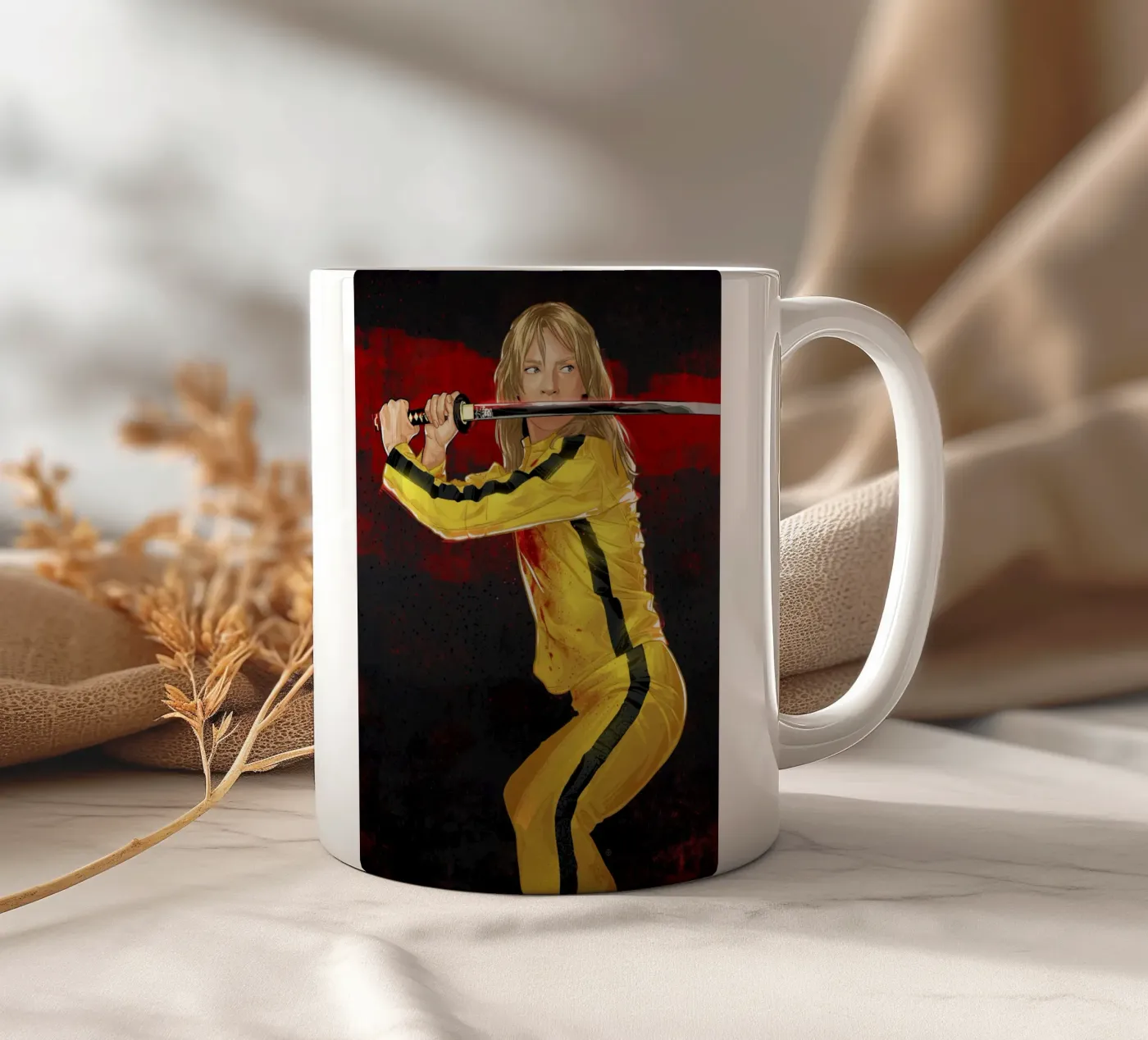 Kill Bill ceramic mug by nabakumov