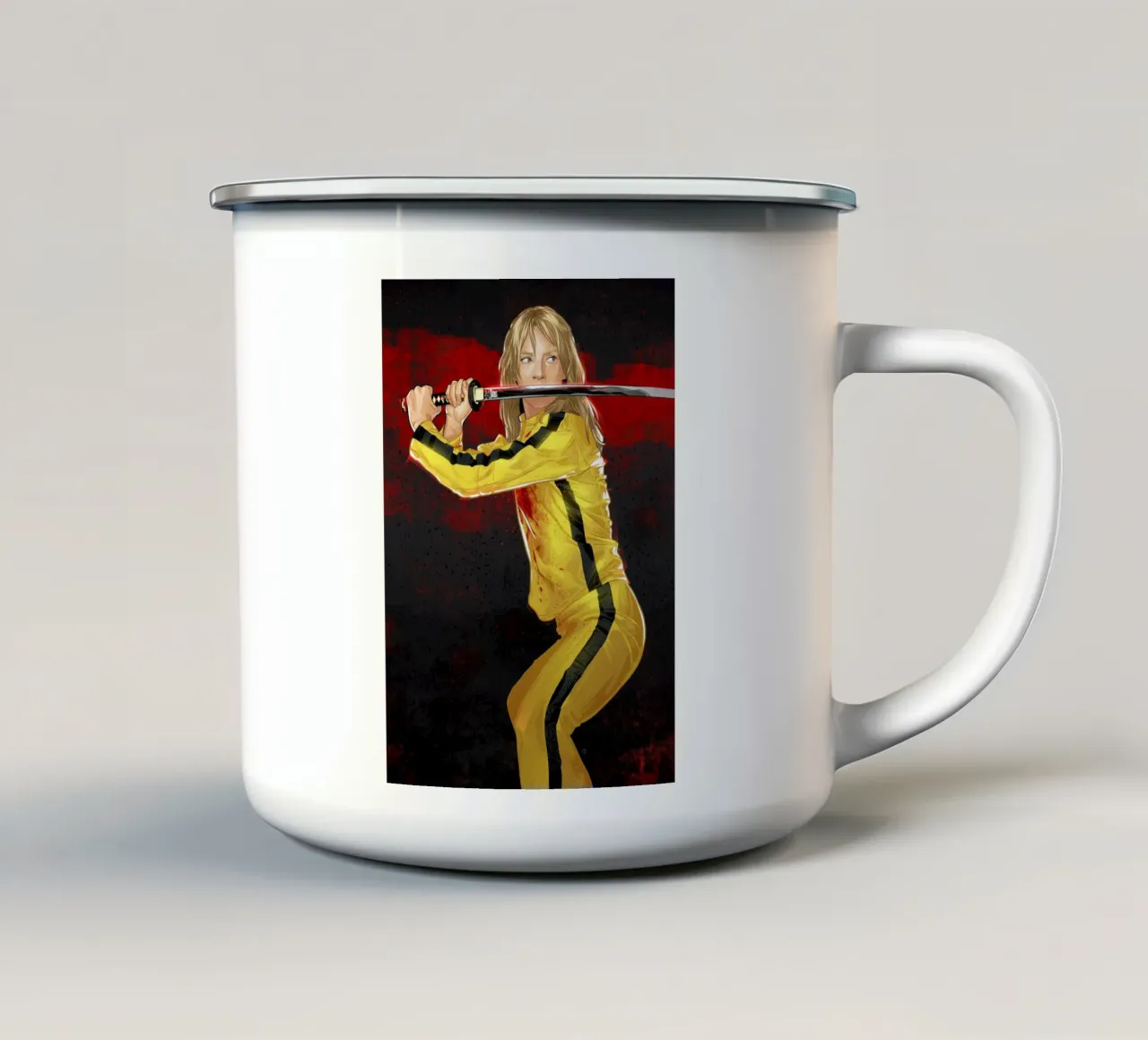Kill Bill tazza in smalto da nabakumov