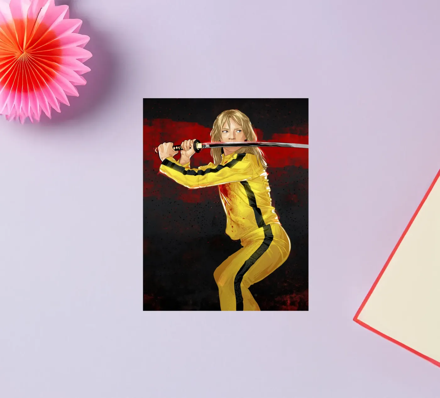 Kill Bill sticker by Nabakumovart I