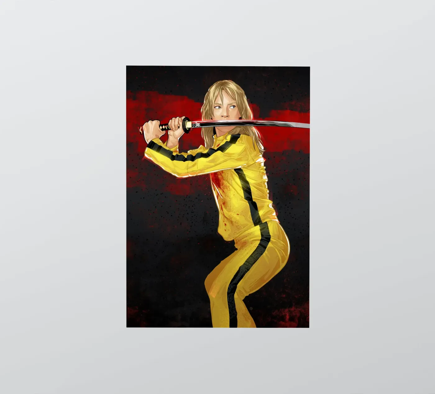 Kill Bill sticker by Nabakumovart I