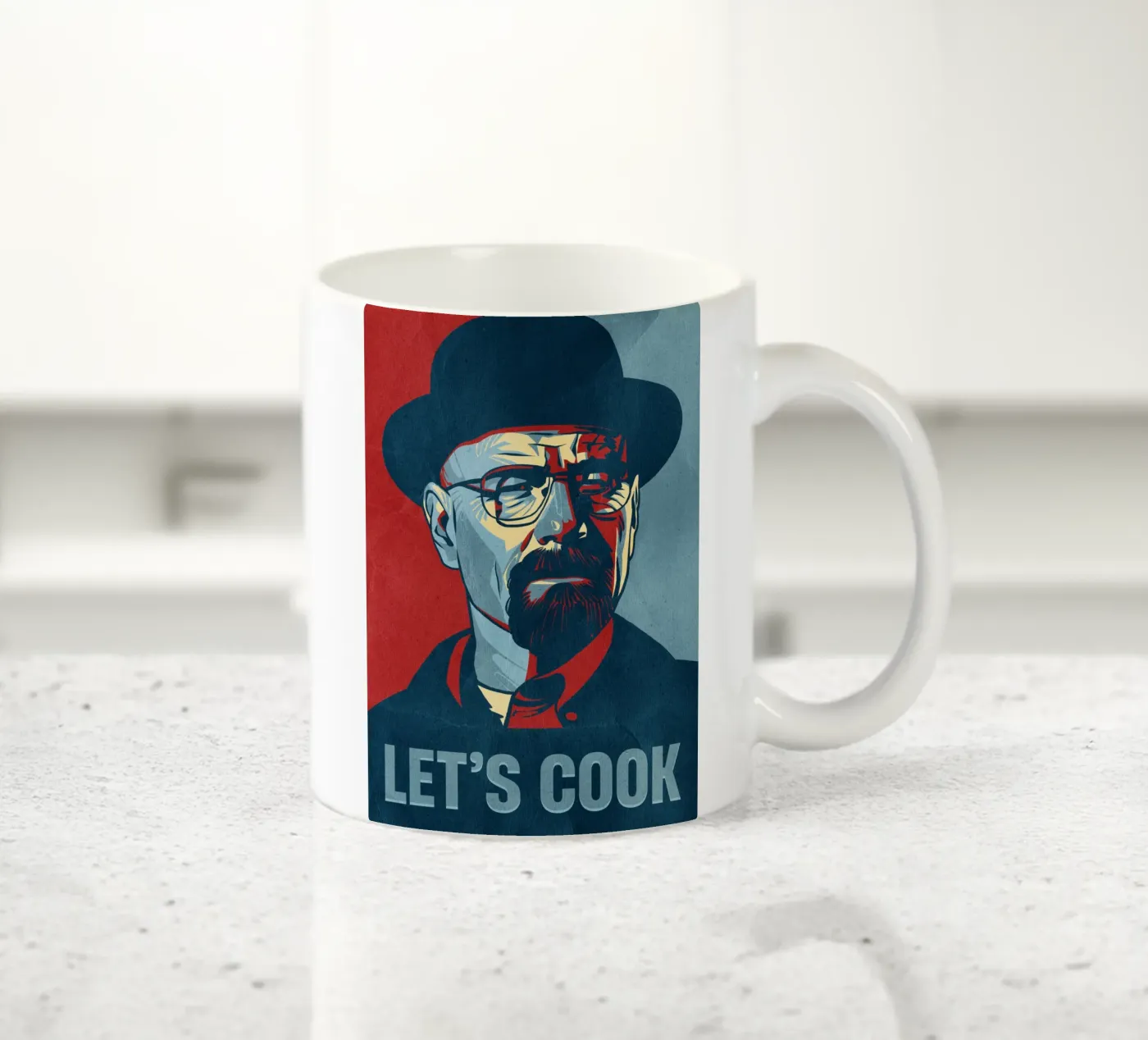 Let's Cook ceramic mug by nabakumov