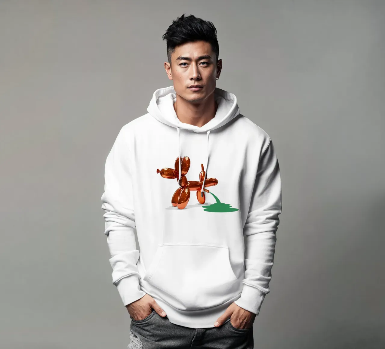 Taking the Piss felpa con cappuccio da Rob Art | Illustration