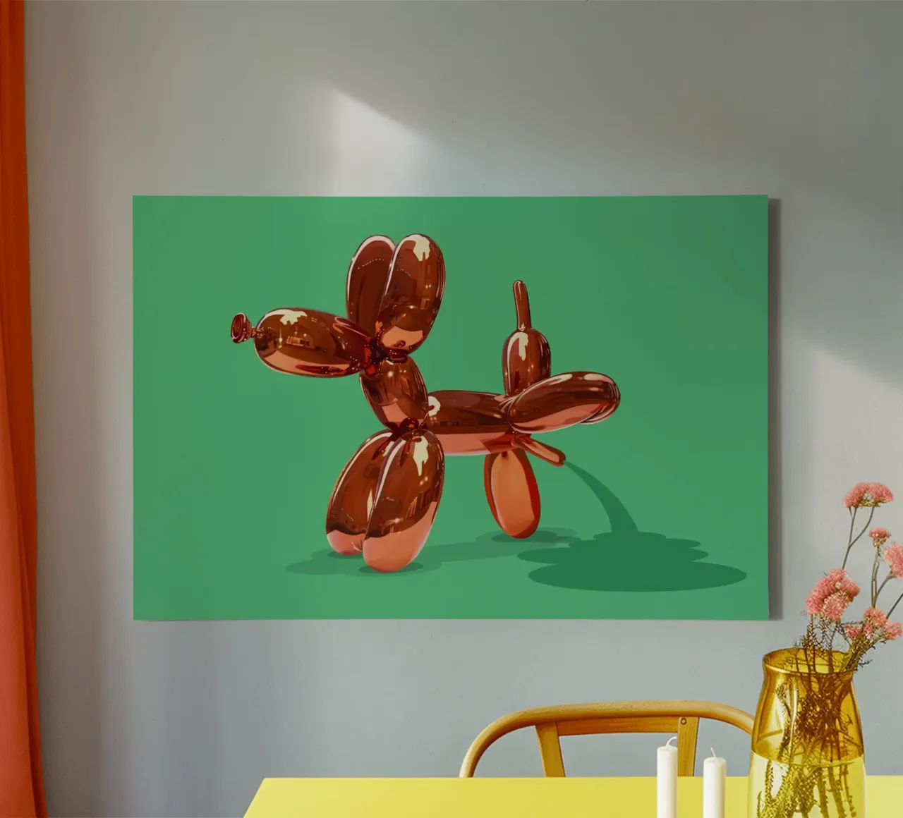 Taking the Piss tela con Cornice a cassetta da Rob Art | Illustration