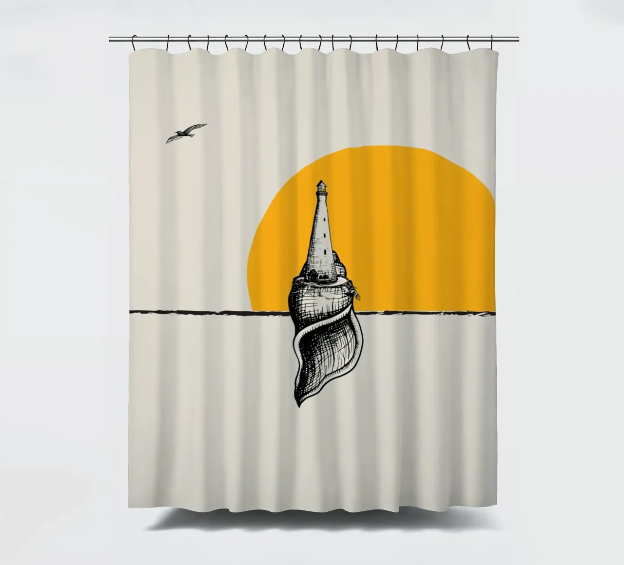 Faro tenda da doccia da Urban Art Draw