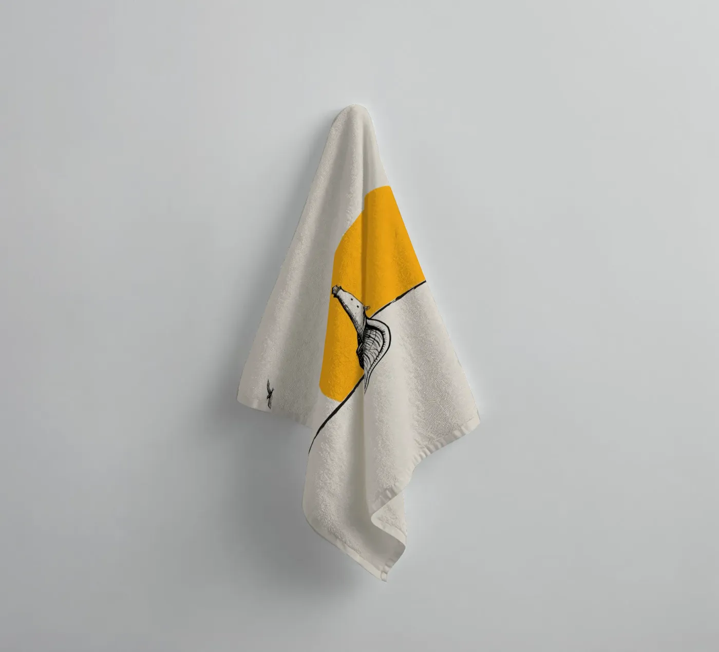 Vuurtoren badhanddoek van Urban Art Draw