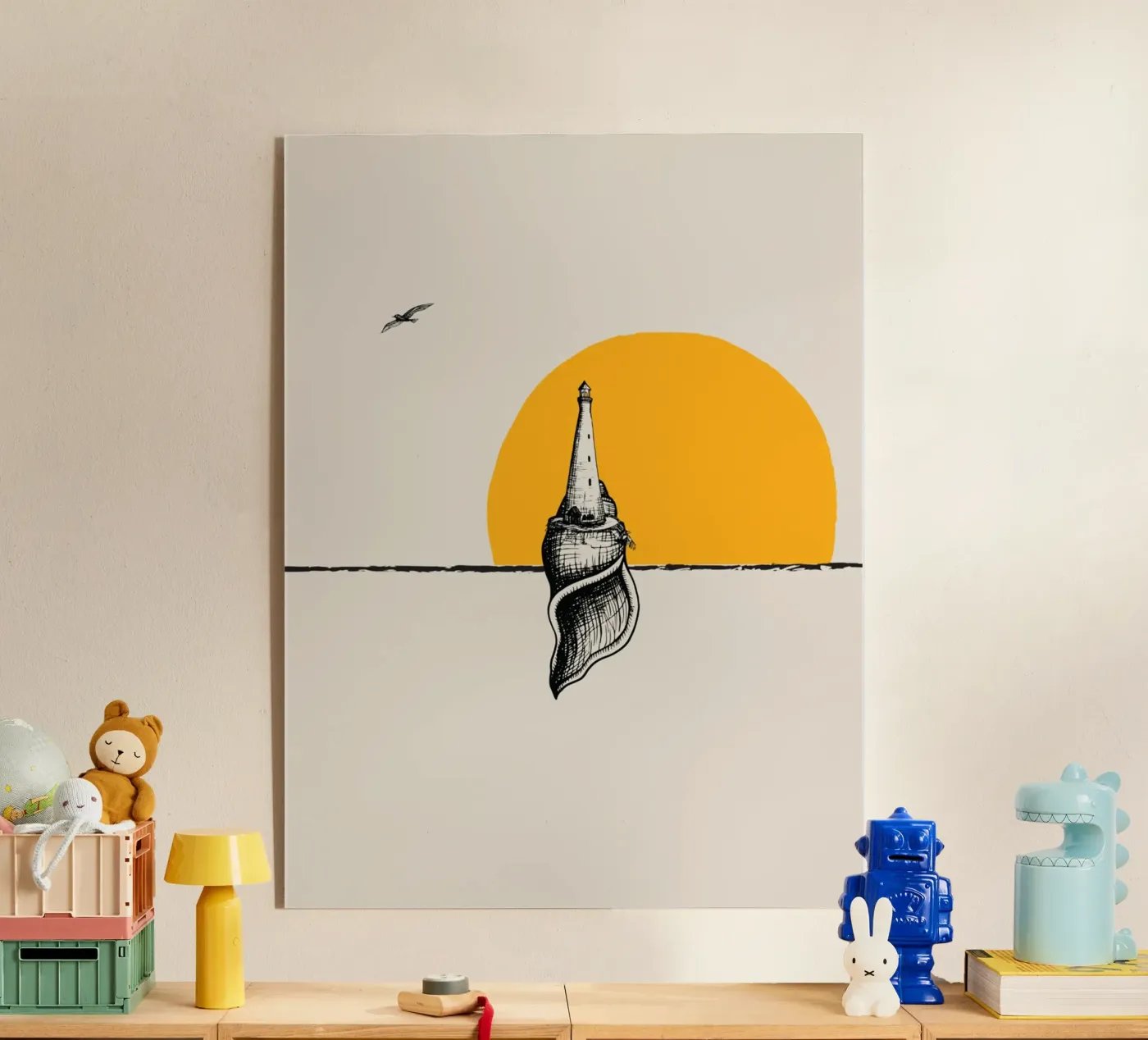 Phare plexiglas de Urban Art Draw