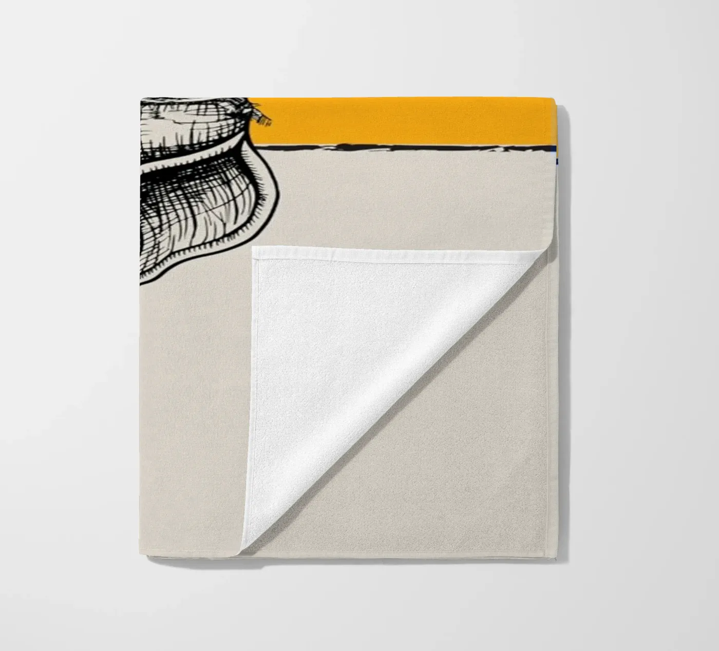 Vuurtoren strandhanddoek van Urban Art Draw