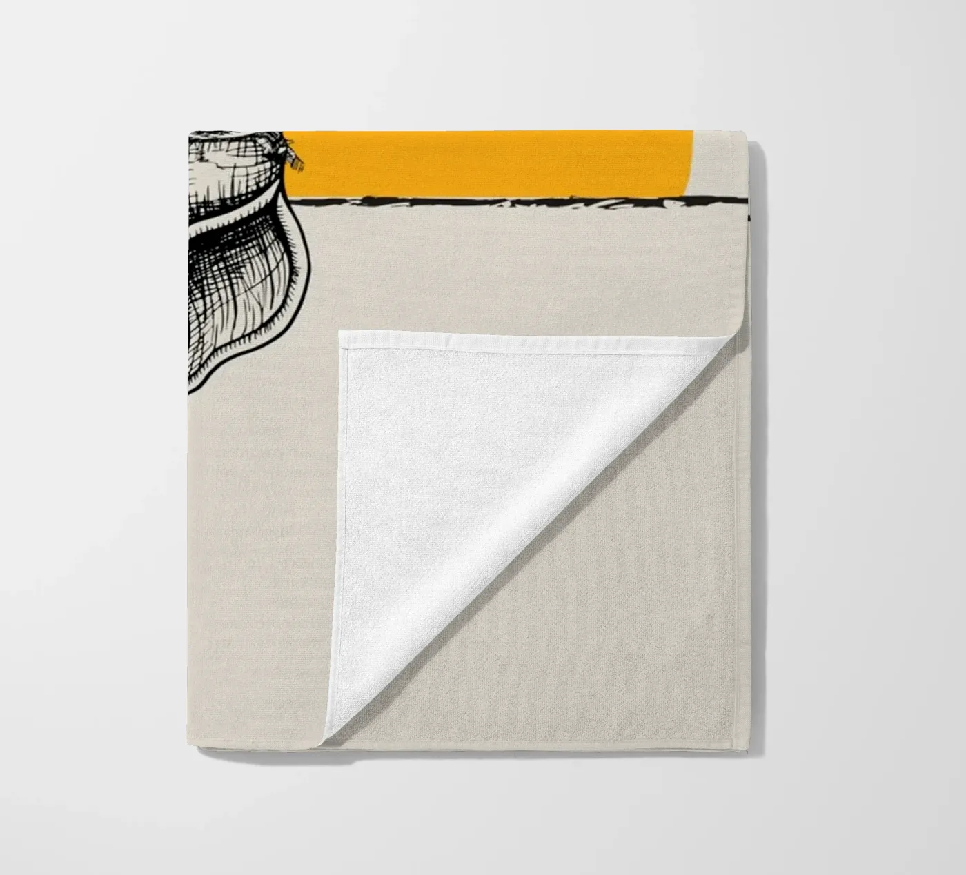 Lighthouse Strandtuch von Urban Art Draw