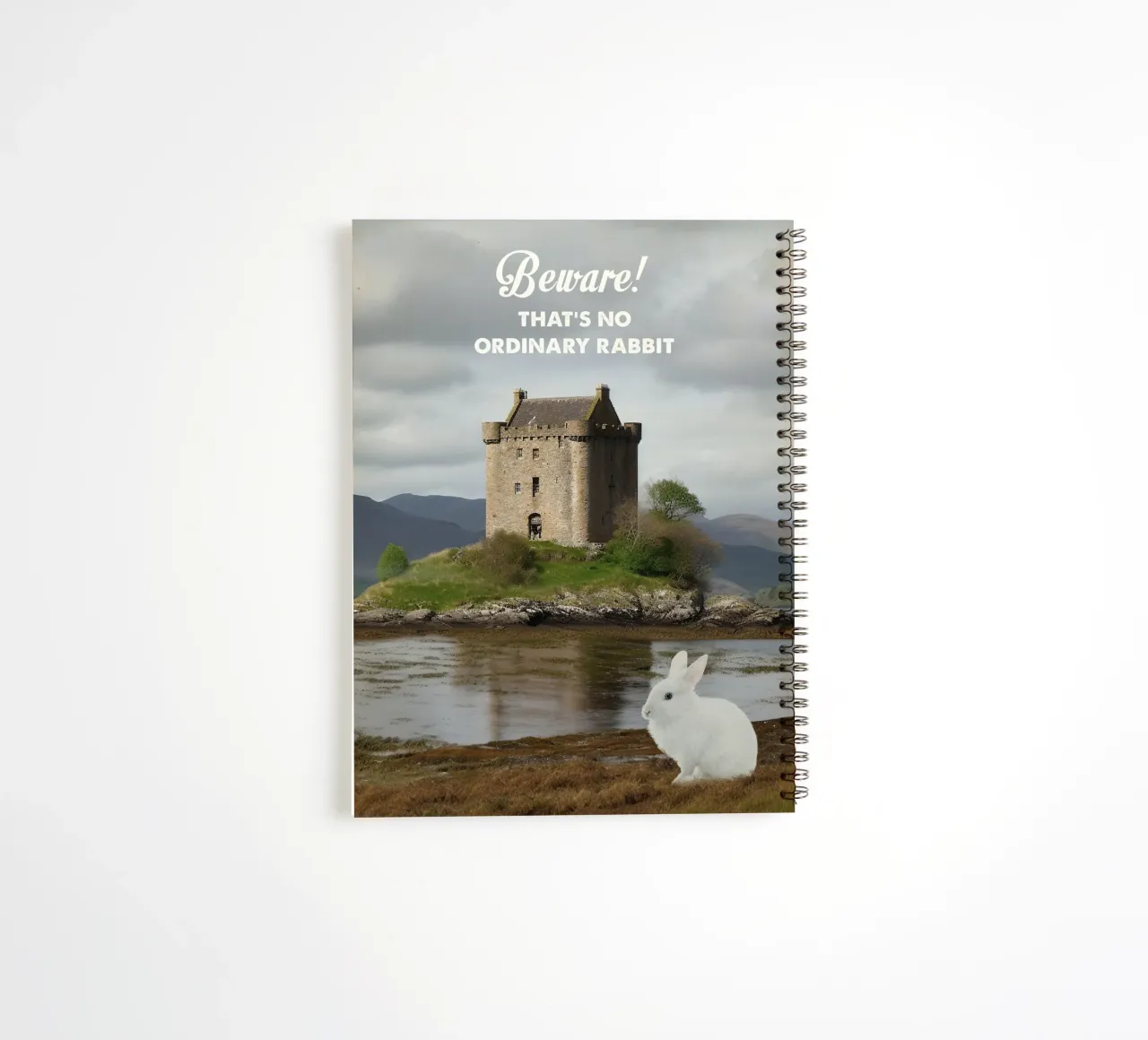 Monty Python - The Holy Grail spiral notebook by 2toastdesign