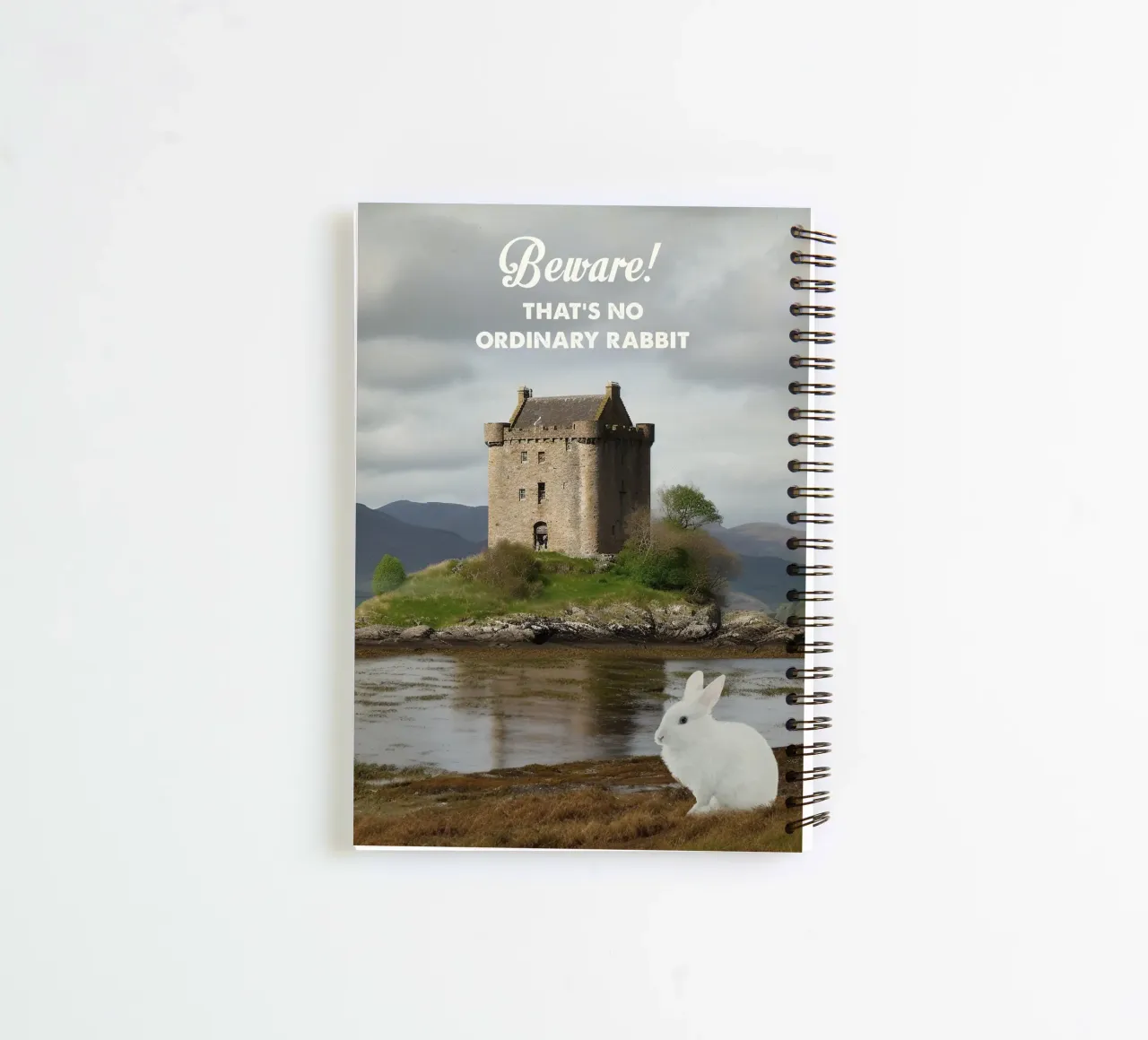 Monty Python - The Holy Grail spiral notebook by 2toastdesign