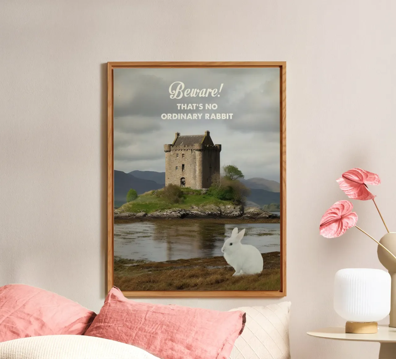 Monty Python - The Holy Grail alluminio dibond da 2toastdesign
