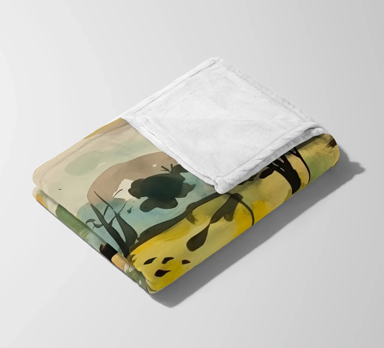 Sentiero d'oro coperta in pile da DaarbyN