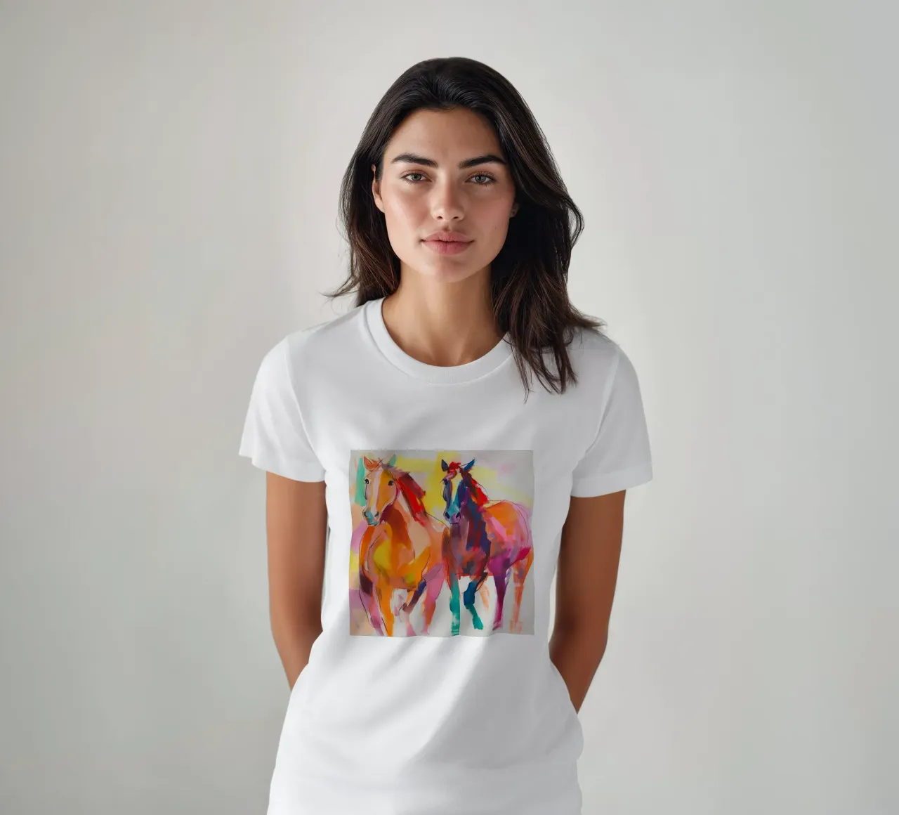 Horses t-shirt by DaarbyN