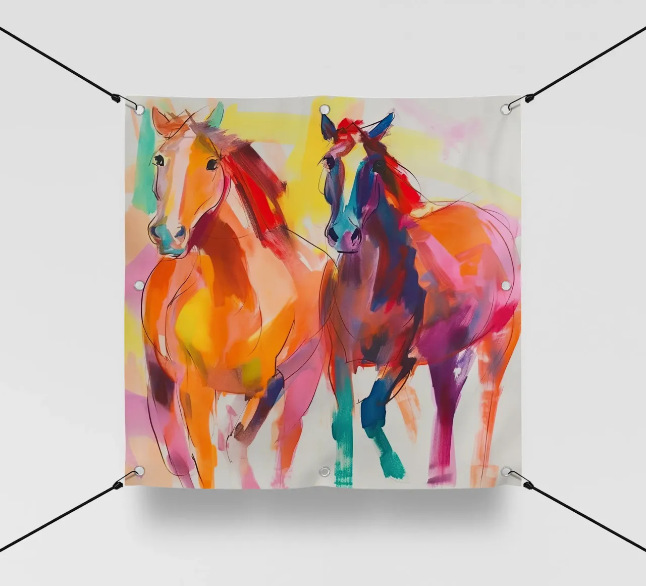 Horses pvc cover by DaarbyN