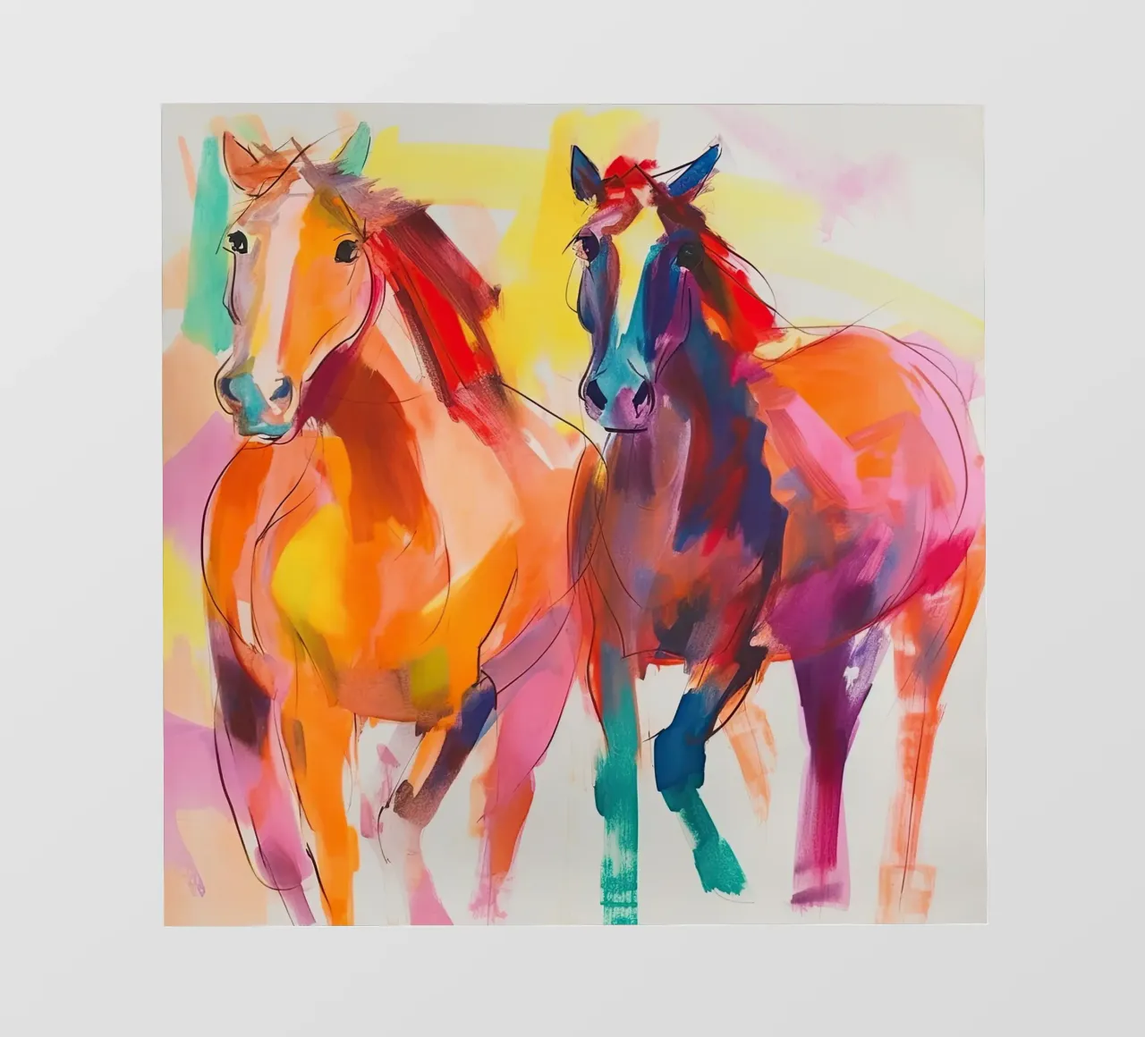 Horses pvc cover by DaarbyN
