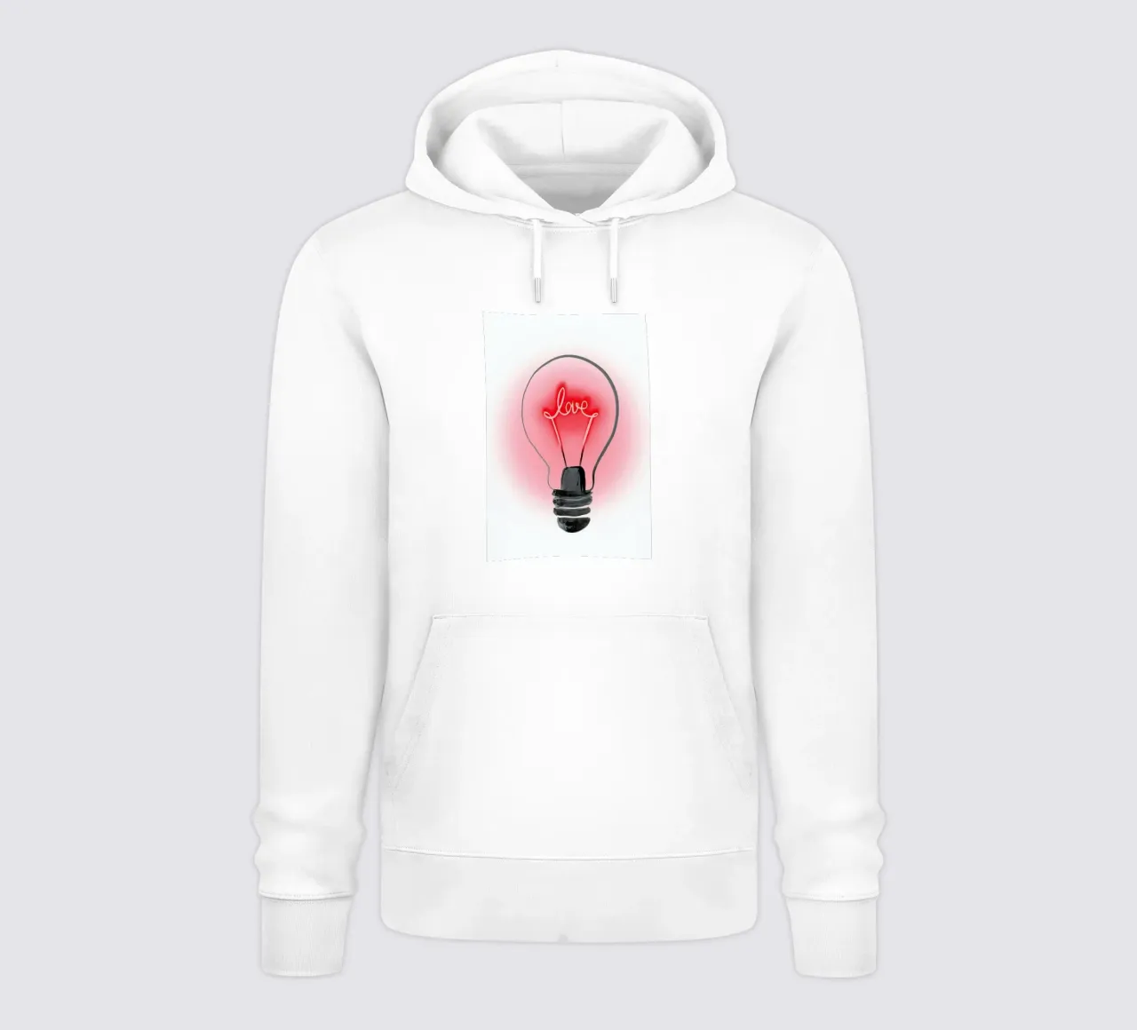 Love And Light felpa con cappuccio da Rococco LA