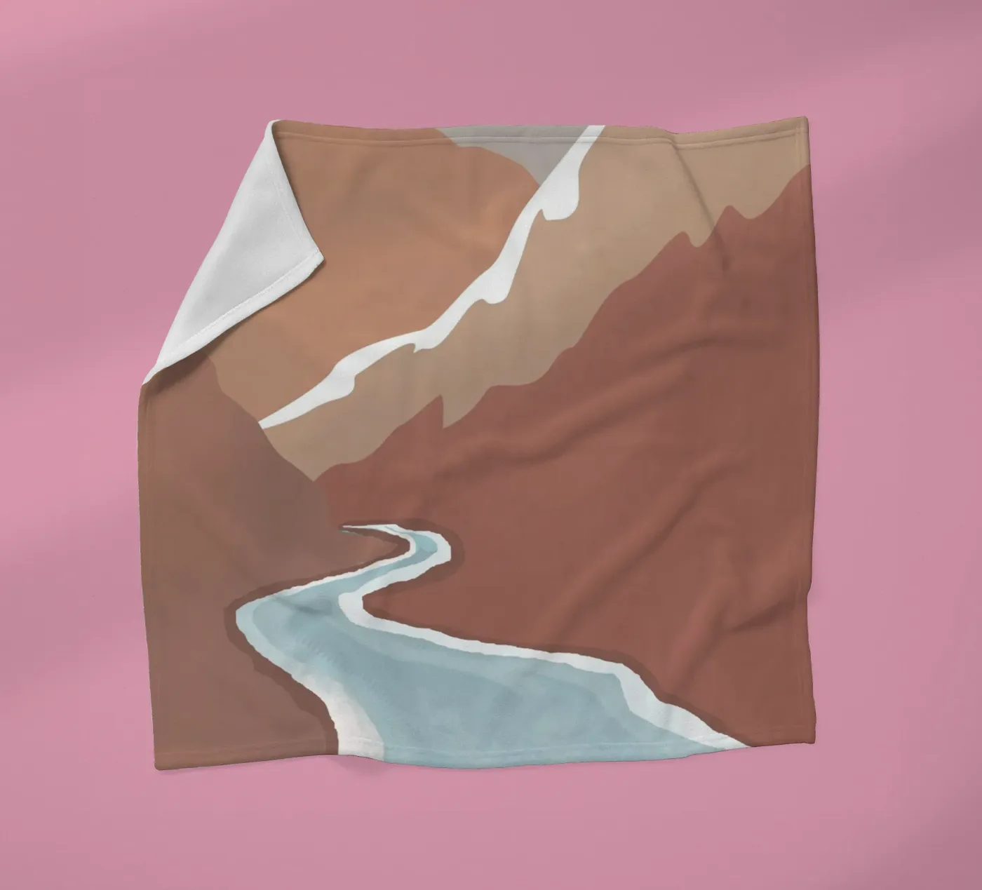 Canyon Fleecedecke von Urban Art Draw
