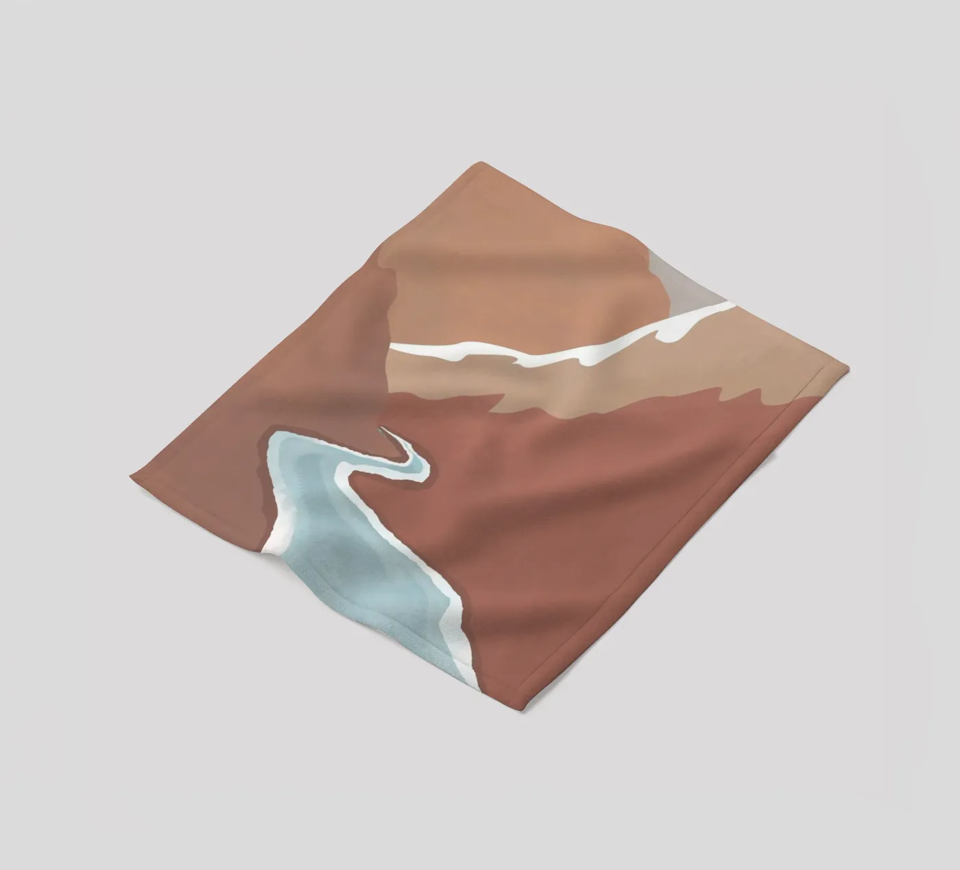 Canyon Fleecedecke von Urban Art Draw