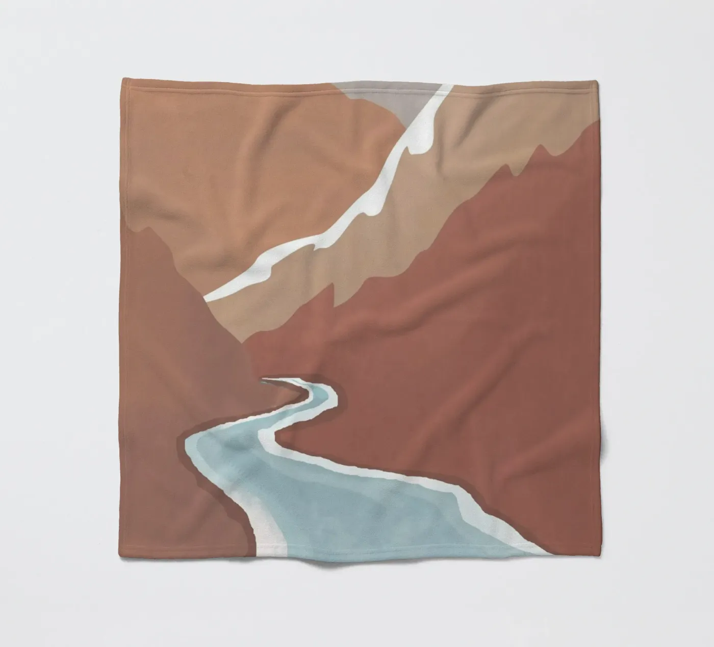 Canyon Fleecedecke von Urban Art Draw