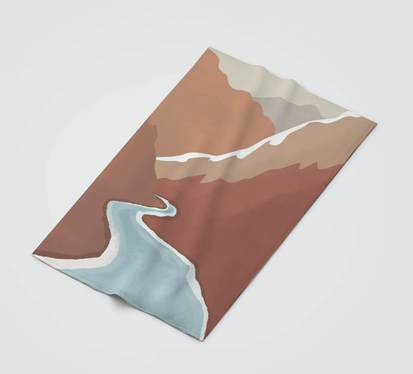 Canyon Fleecedecke von Urban Art Draw
