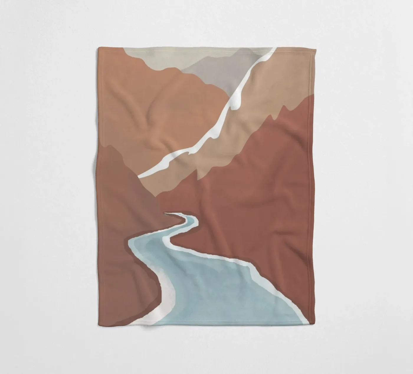 Canyon Fleecedecke von Urban Art Draw