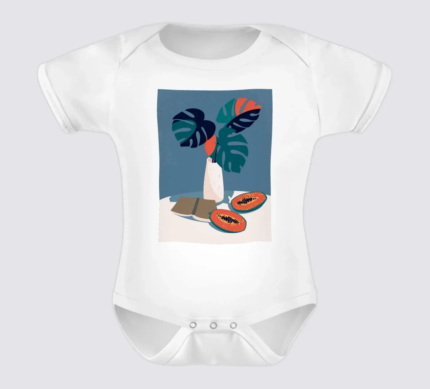 Mango Kurzarm Babybody von Urban Art Draw