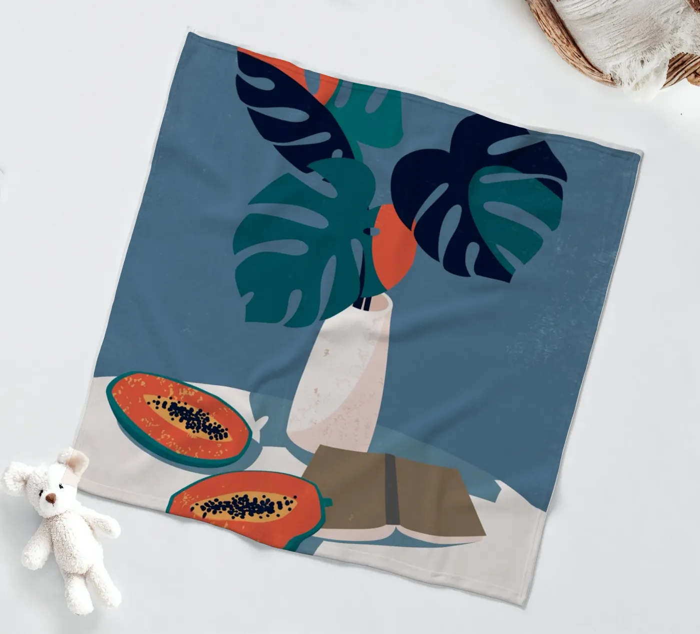 Mango Fleecedecke von Urban Art Draw