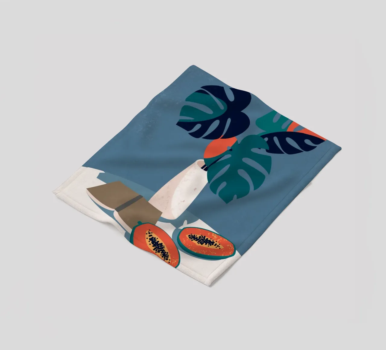 Mango Fleecedecke von Urban Art Draw