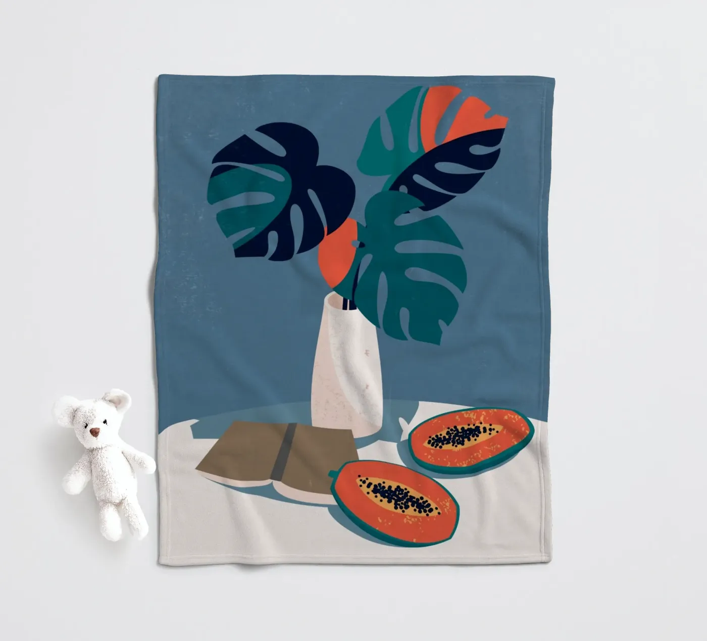 Mango Fleecedecke von Urban Art Draw