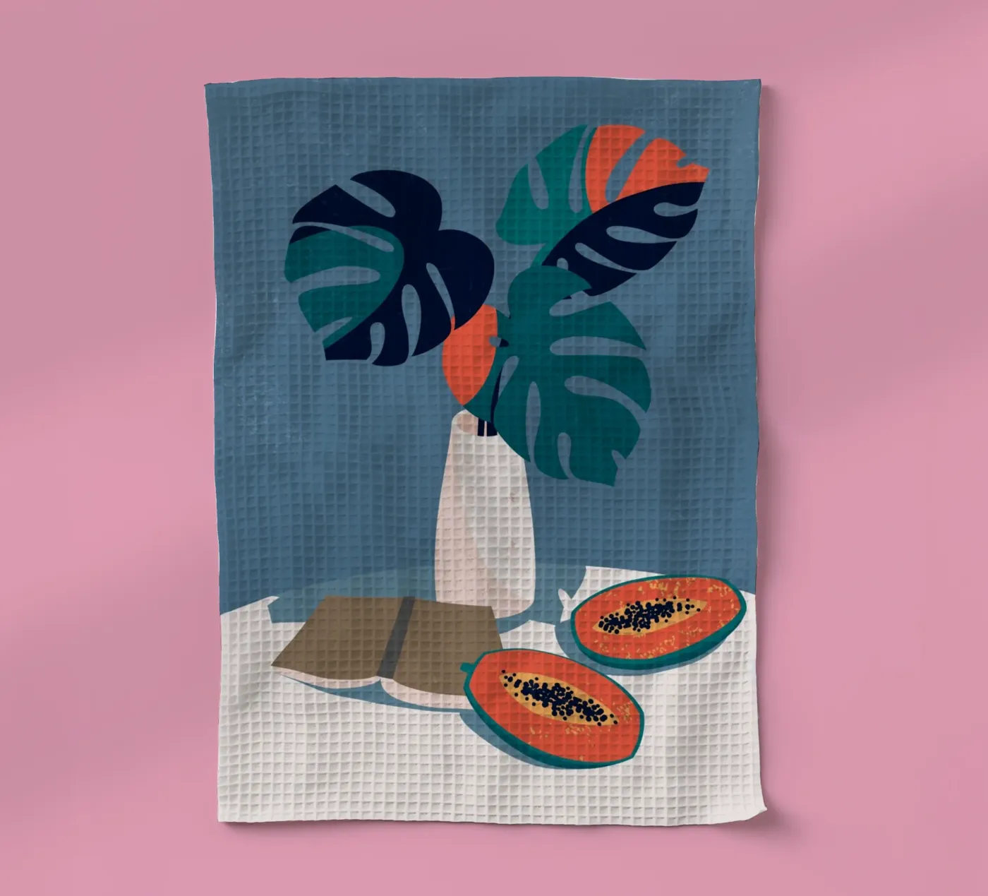 Mango tea towel by Urban Art Draw